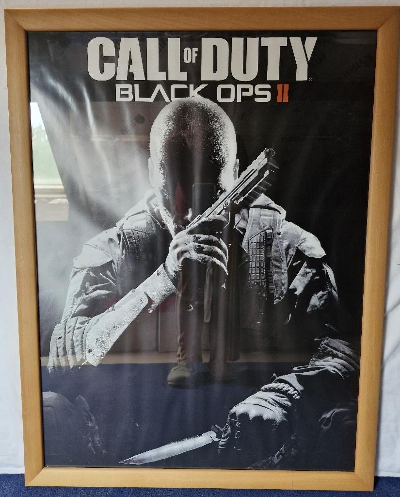 Poster Eminem Call of Duty, Ophalen, Rechthoekig Staand, Zo goed als nieuw, A1 t/m A3