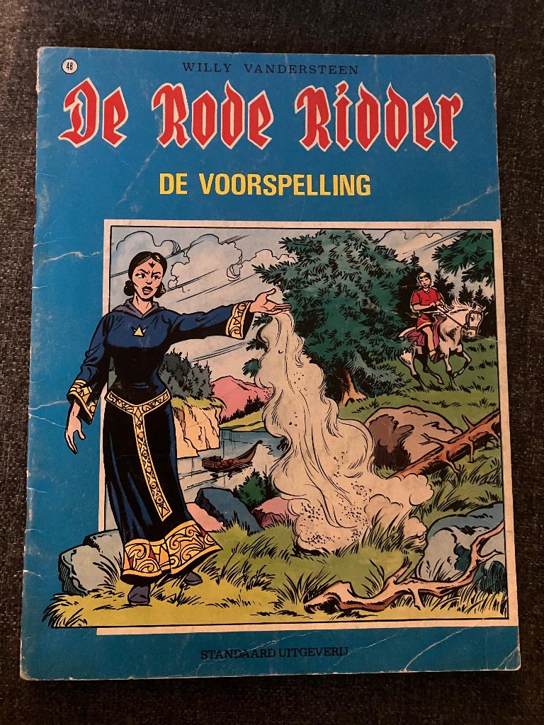 De Rode Ridder - 48 - De voorspelling, Eén stripboek, Ophalen of Verzenden, Gelezen, Willy Vandersteen