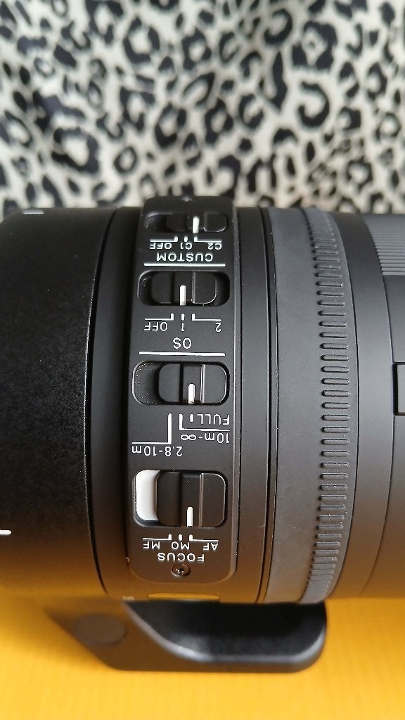lens 150/600mm Canon - Sigma, Sigma, Zo goed als nieuw, 600 mm, Statiefgondel
