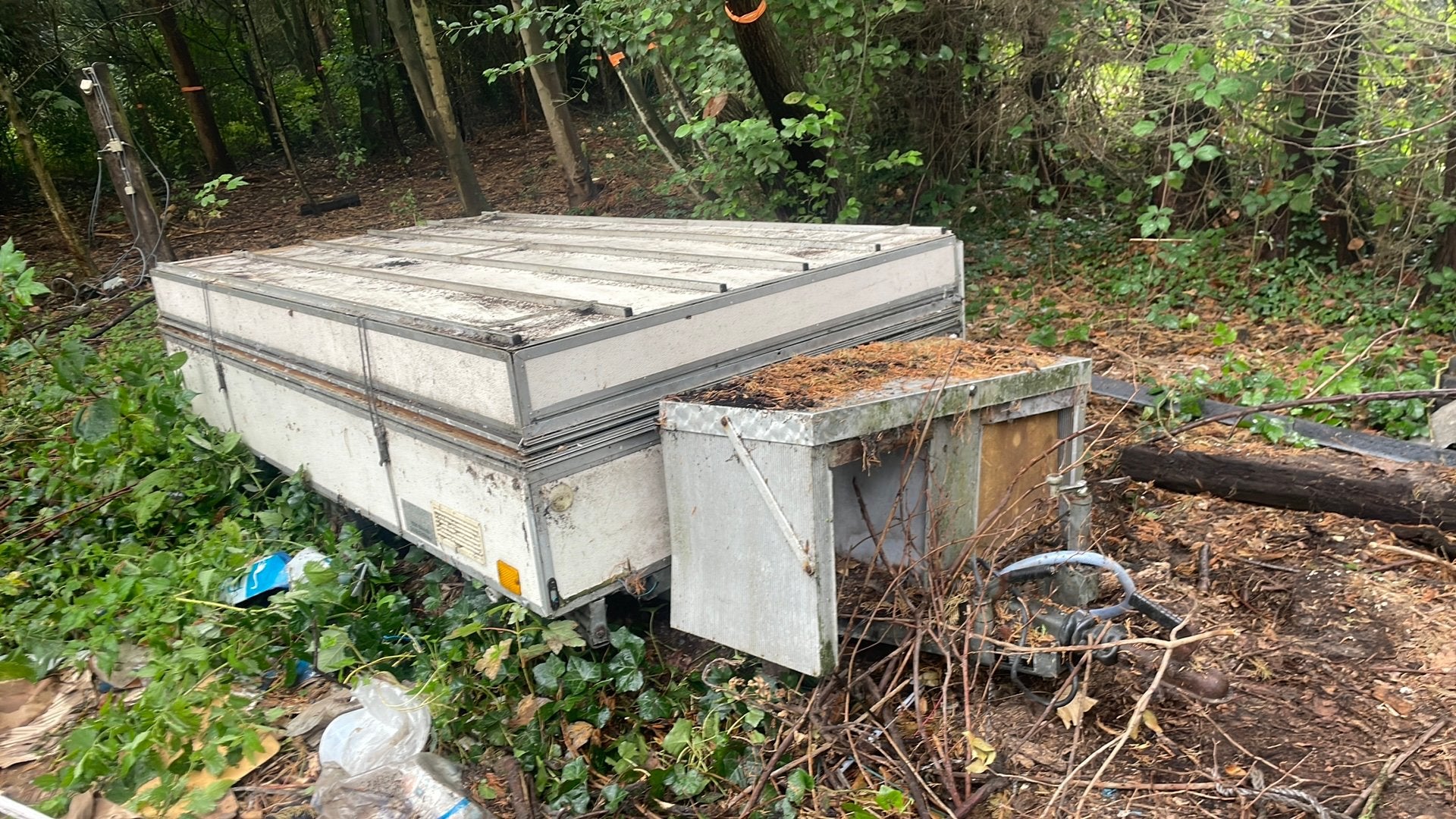 Plooi caravan voor oud ijzer gratis, Particulier