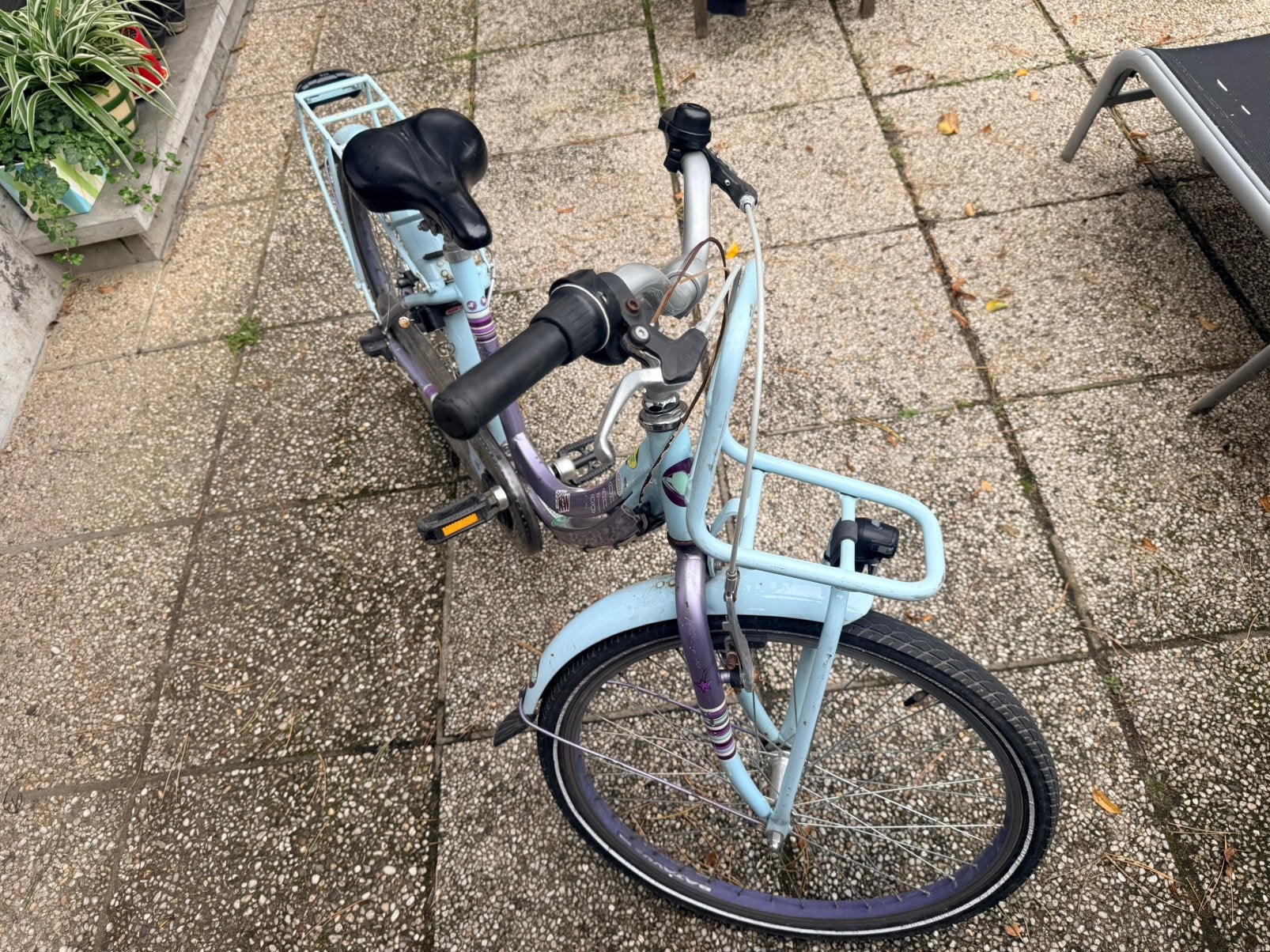 Fiets, Gebruikt, Ophalen of Verzenden, Handrem, Schijfrem