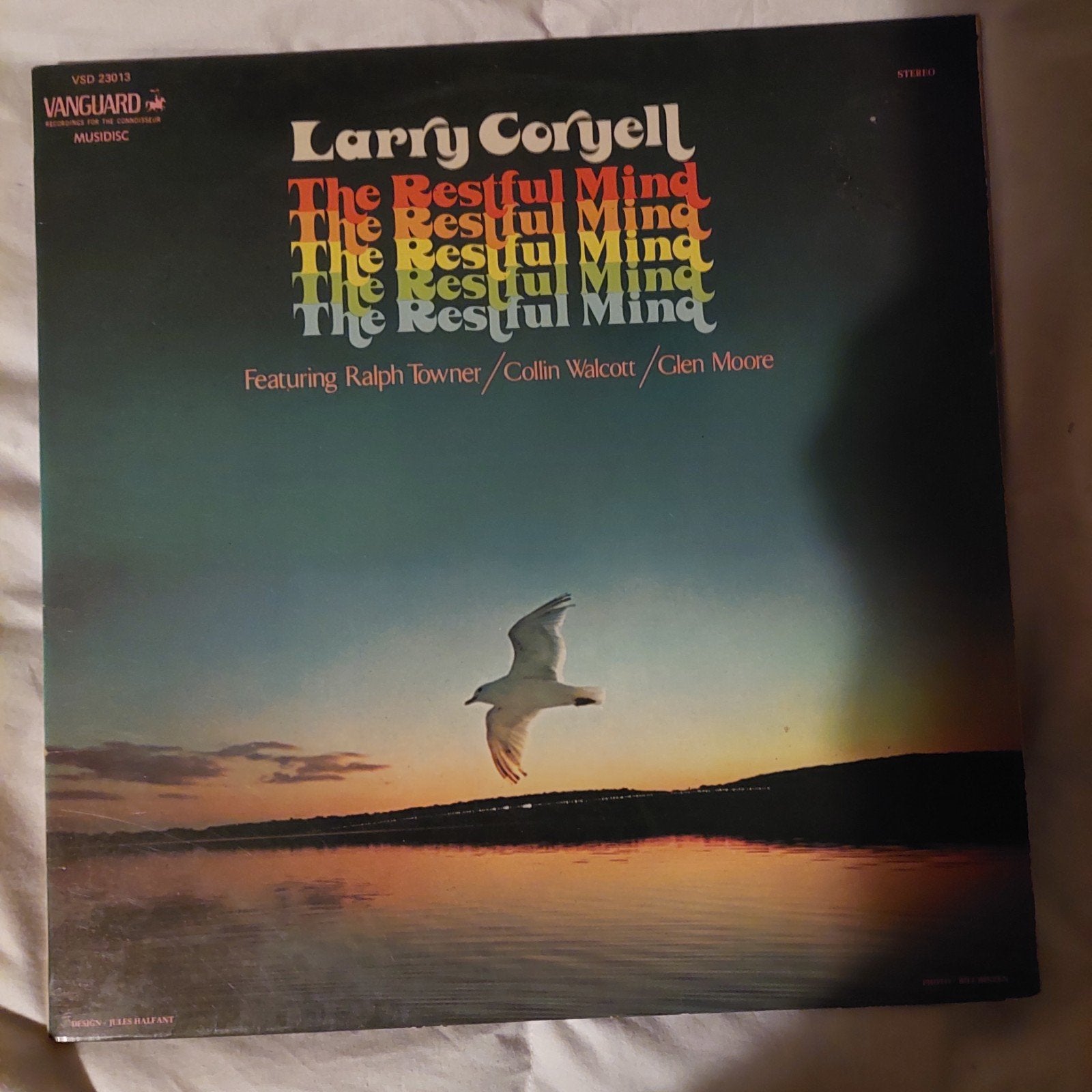 lp Larry coryell  the restfull mind vanguard, Ophalen, Zo goed als nieuw, Jazz