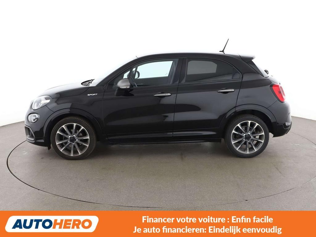 Fiat 500X 1.6 M-Jet Sport (bj 2021), Auto's, Voorwielaandrijving, Gebruikt, 500X, Zwart