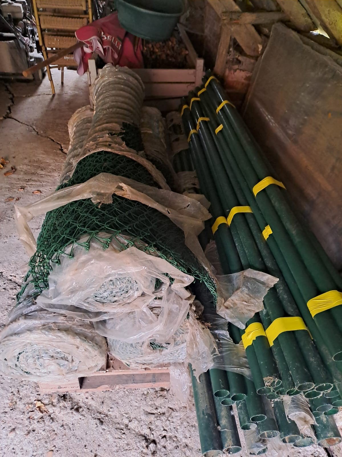 METALEN AFSLUITING GROEN GERUIT, Tuin en Terras, Ophalen