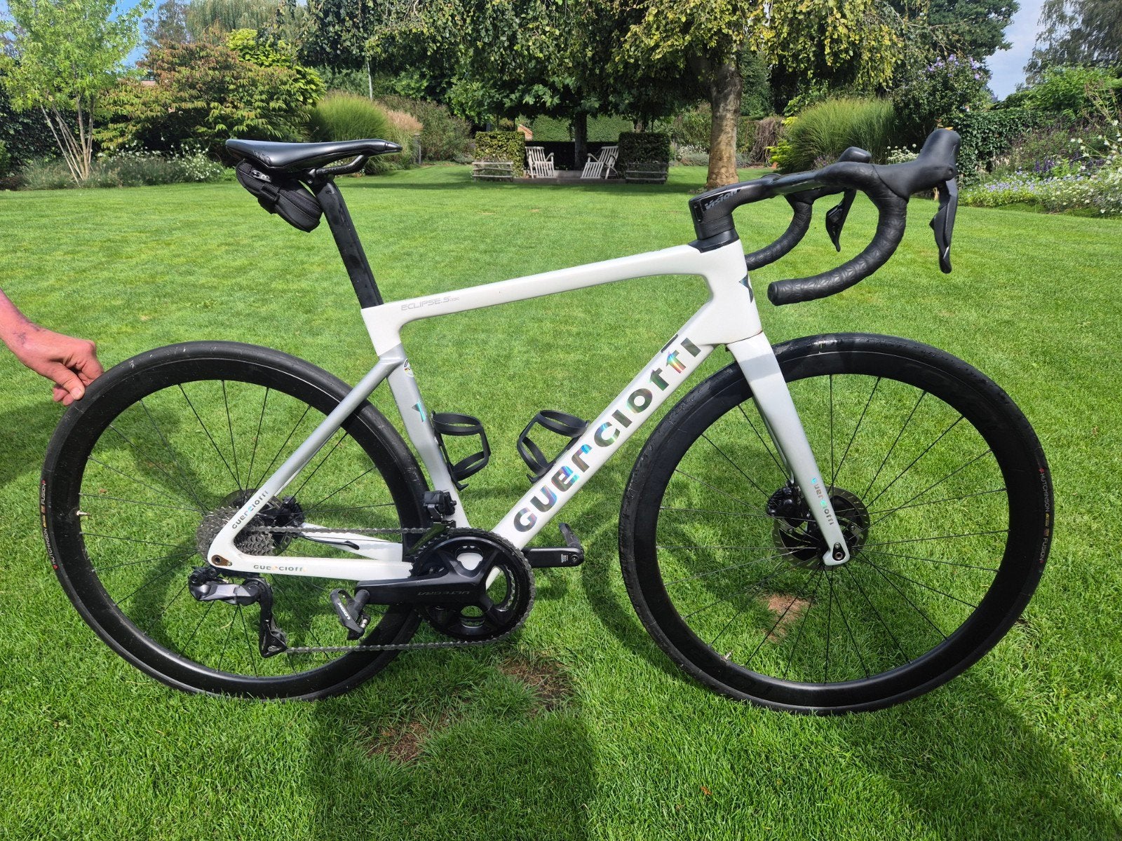 unieke Guerciotti race fiets maat Medium te koop, Fietsen en Brommers, Ophalen, Carbon