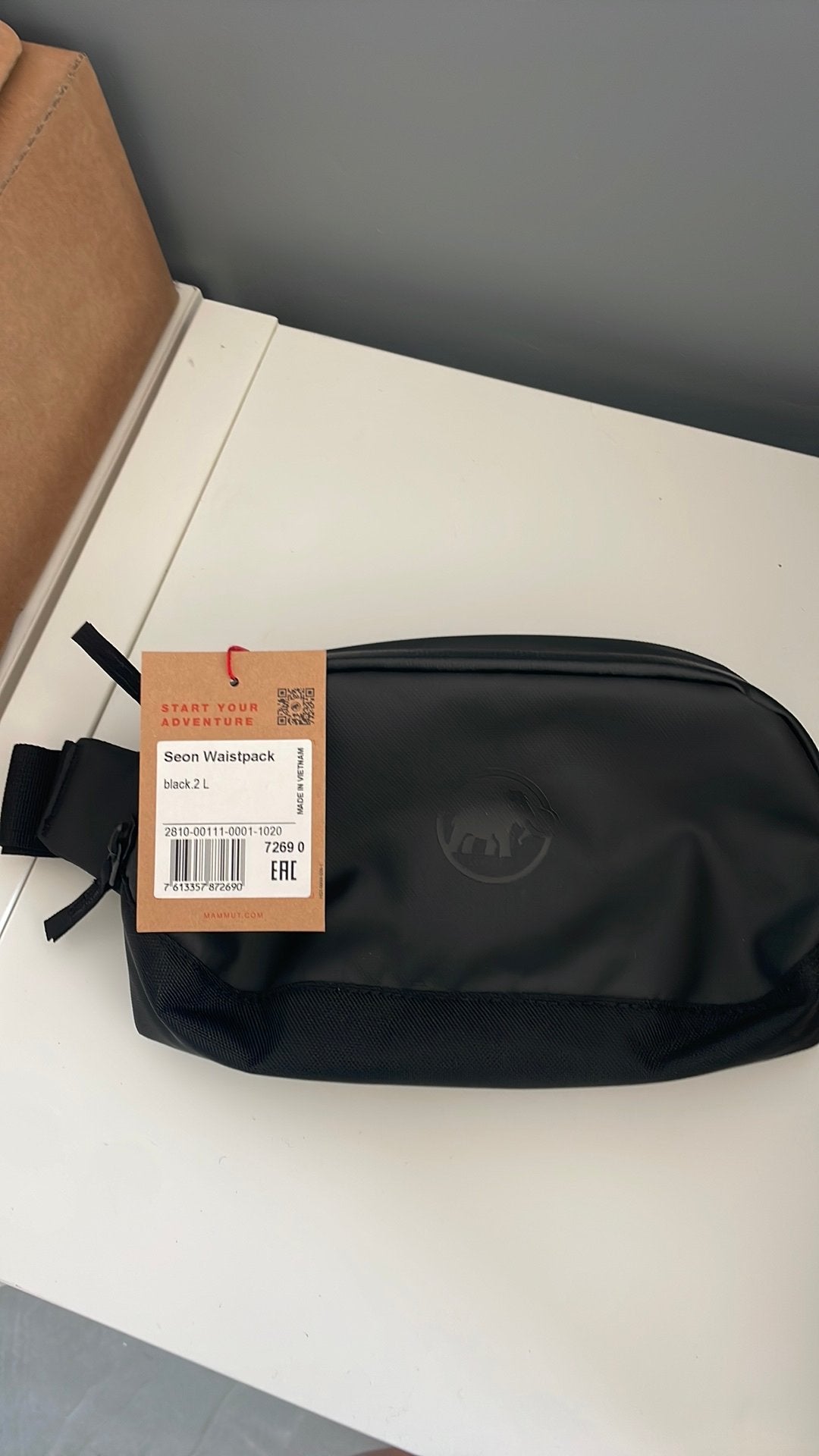 Mammut seon waistpack, Enlèvement, Neuf, Noir