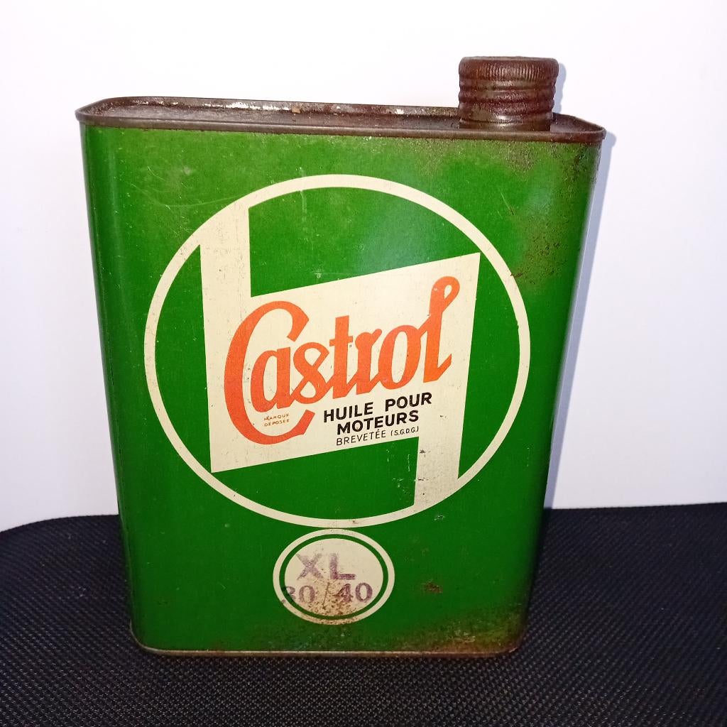 Bidon d'huile Castrol XL Vintage, Enlèvement ou Envoi, Utilisé