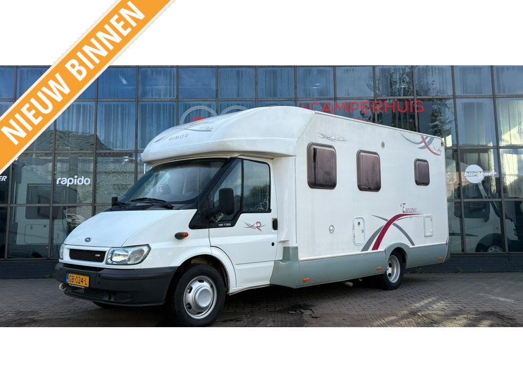 Rimor Europeo 2.4TDCI,Airco,Topindeling, Ford transit, Jusqu'à 4, 6 à 7 mètres, Boîte manuelle, Diesel