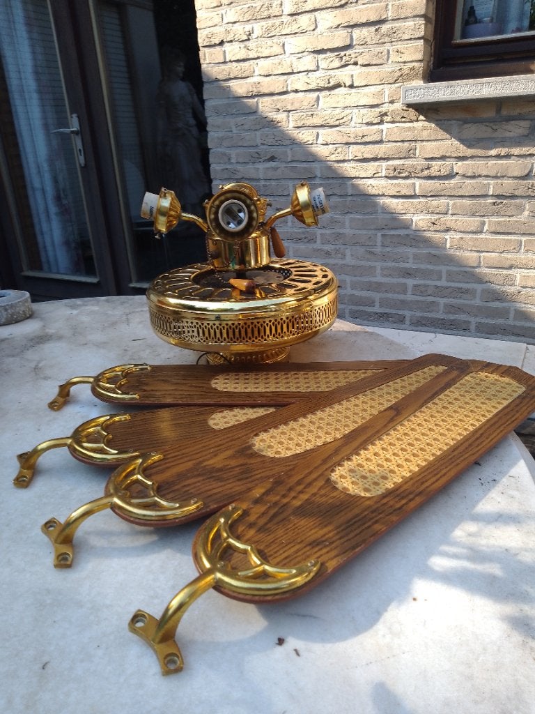 Plafondventilator, Electroménager, Ventilateurs, Enlèvement, Comme neuf, Ventilateur de plafond