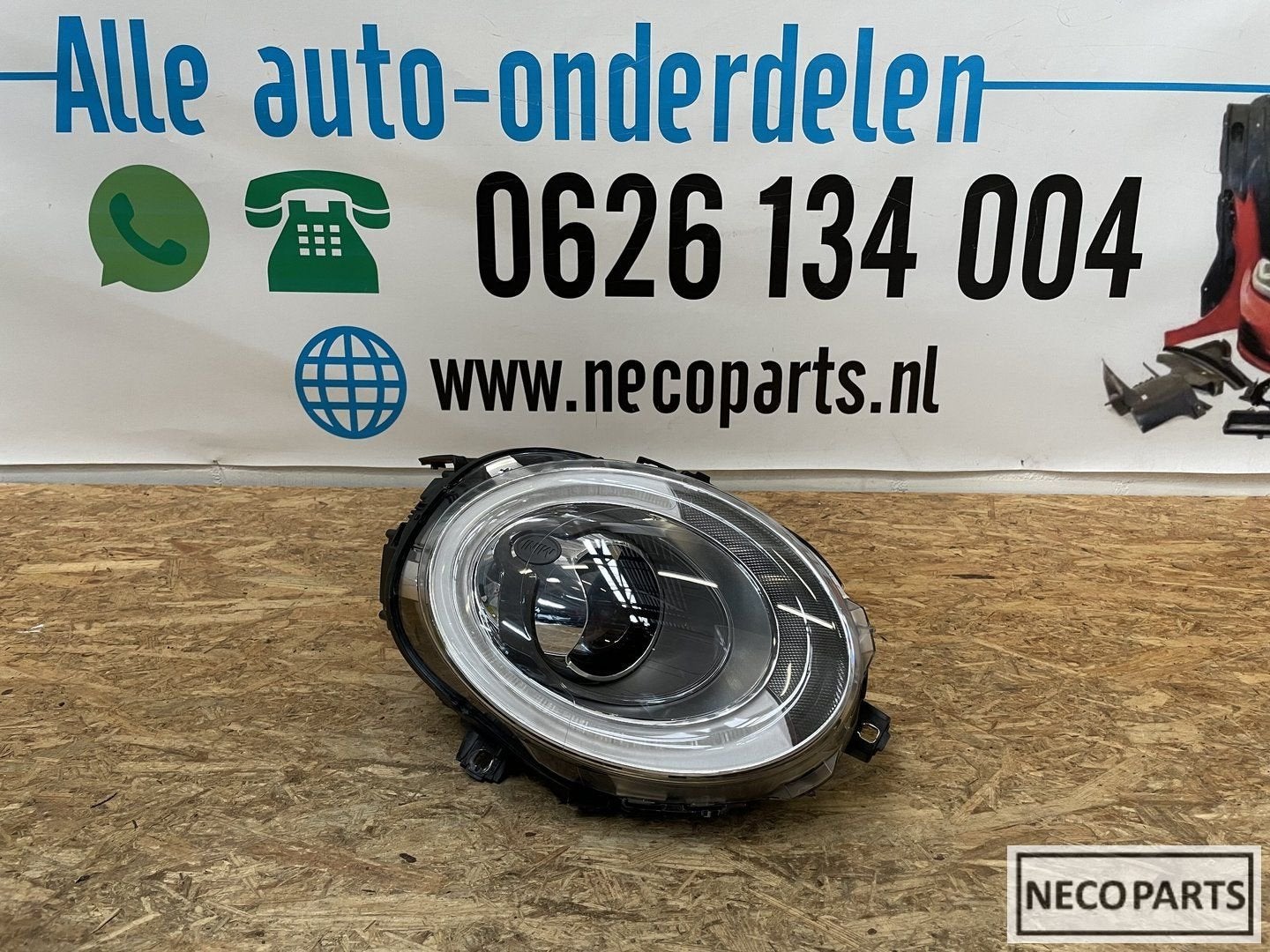 MINI COOPER F55 F56 VOL LED KOPLAMP LINKS 7383209 ORIGINEEL, Auto-onderdelen, Gebruikt, -, -, Ophalen of Verzenden