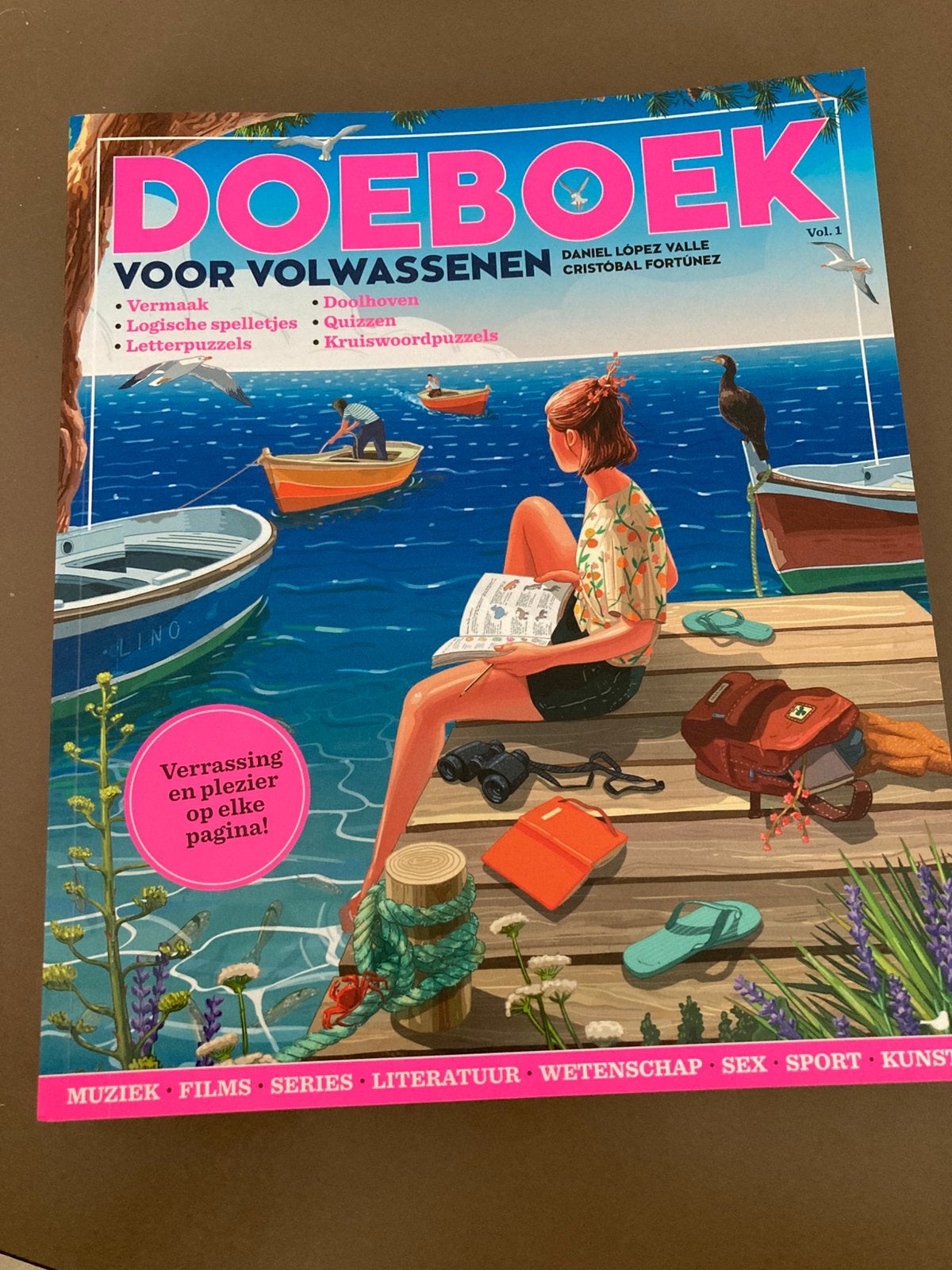 Doeboek voor volwassenen vol.1 NIEUWSTAAT, Hobby en Vrije tijd, Ophalen of Verzenden, Nieuw