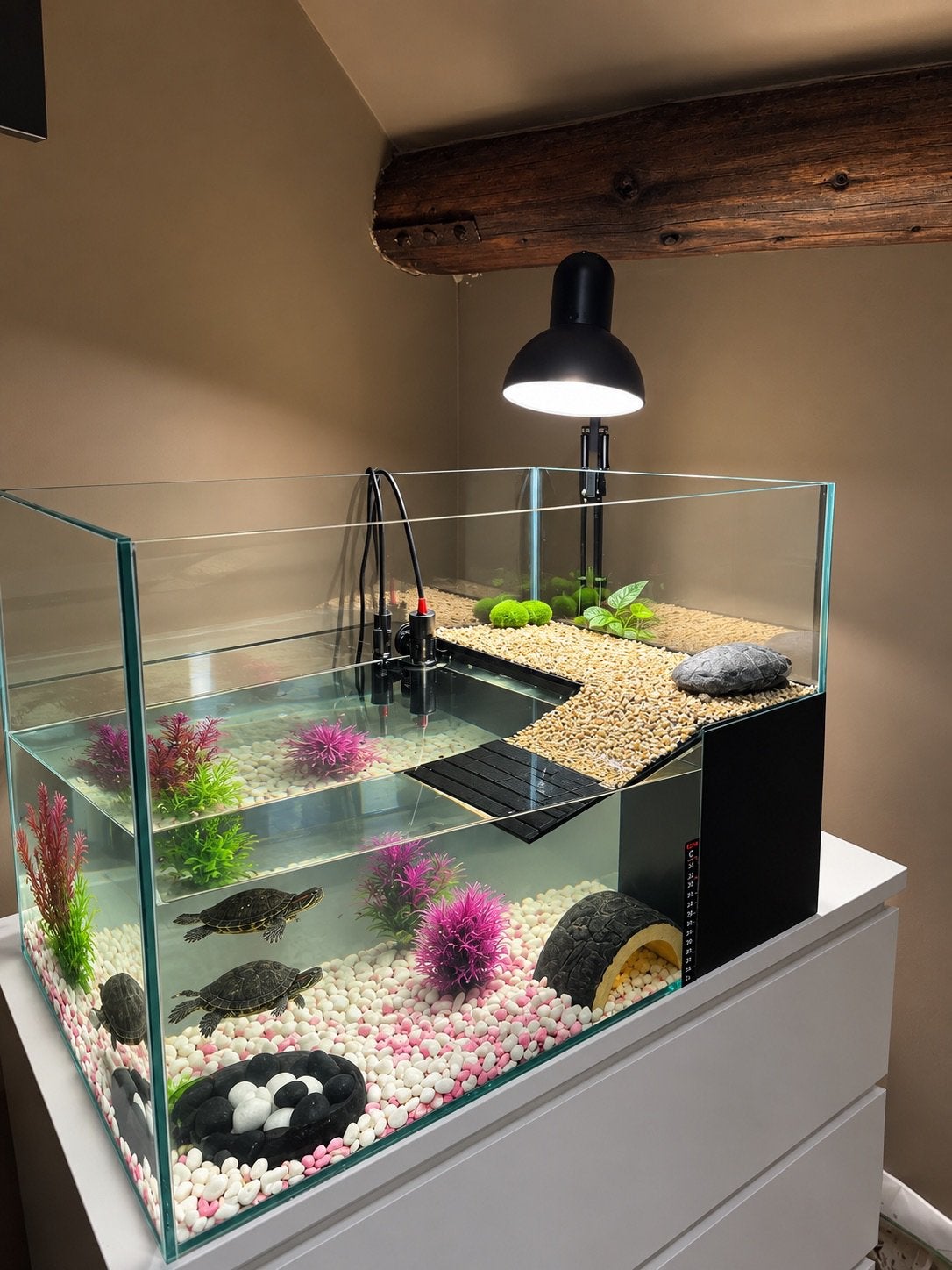 Aquarium à vendre pour tortues, Animaux & Accessoires, Enlèvement, Comme neuf