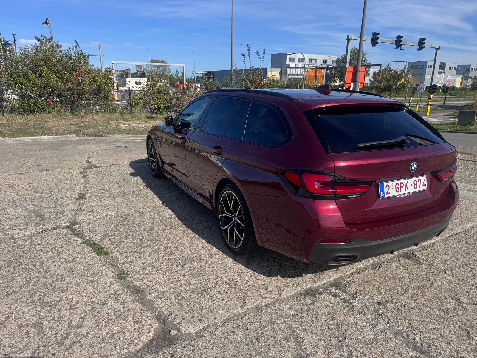BMW 530e, Enlèvement, Avant, BMW