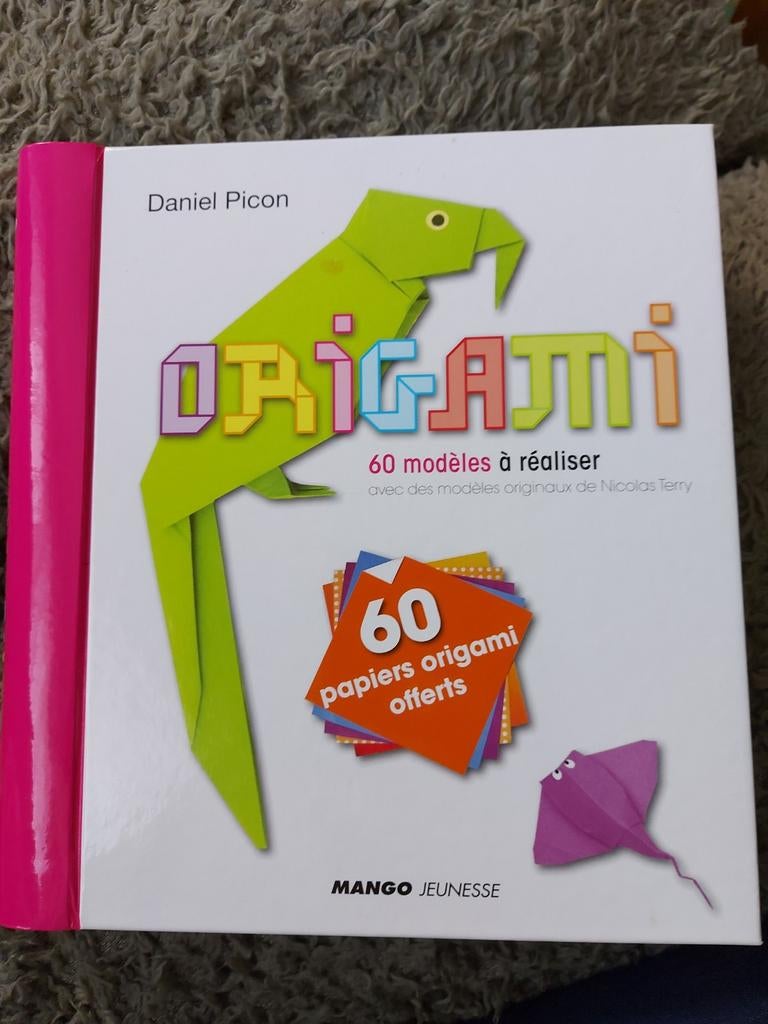 Origami-boek, Ophalen