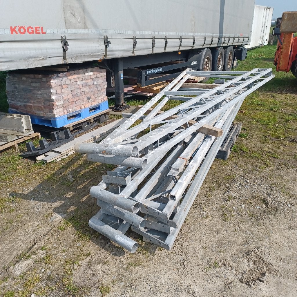 Fermes de toit galvanisées, Enlèvement, Utilisé