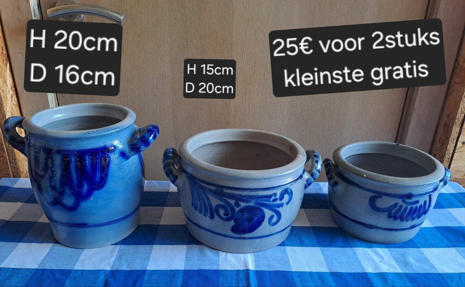 Keulse potten, Tuin en Terras, Ophalen, Gebruikt, Aardewerk, Tuin
