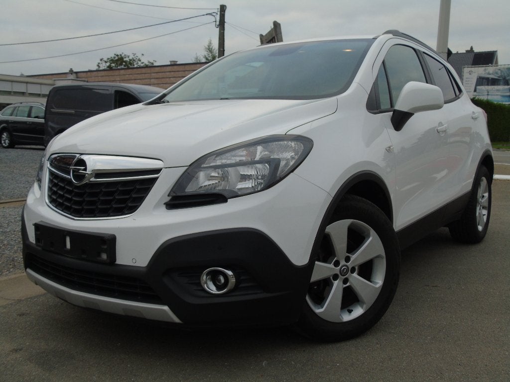 Opel Mokka 1.7 CDTI ECOFlex *07/2015 *1e Eigen *Ohboek*Navi, Auto's, Voorwielaandrijving, Stof, Zwart, 4 cilinders