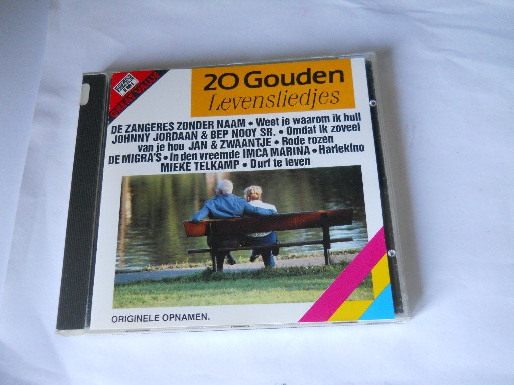 CD - 20 GOUDEN LEVENLIEDJES, Ophalen of Verzenden, Zo goed als nieuw, Verzamelalbum, Eerste persing