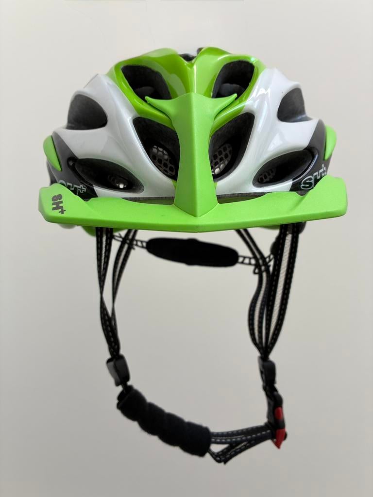 SH+ fietshelm – lichtgewicht XC / racehelm – groen/zwart, Fietsen en Brommers, Fietsaccessoires | Fietshelmen, Ophalen, Zo goed als nieuw