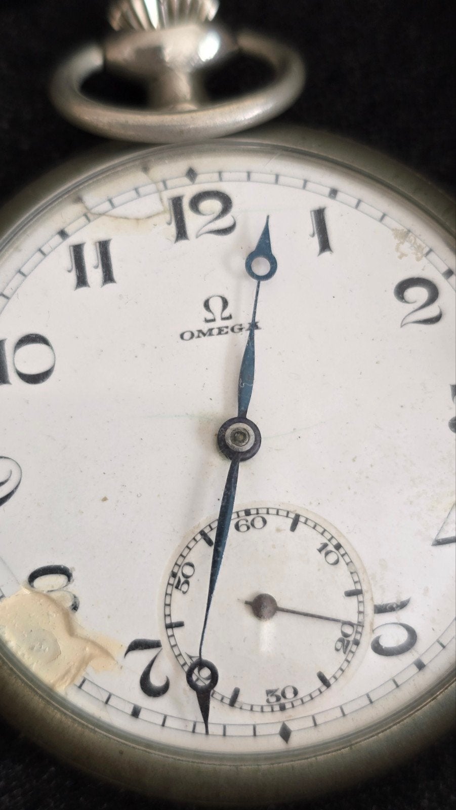 Omega zakhorloge, Bijoux, Sacs & Beauté, Enlèvement ou Envoi, Montre de poche, Omega