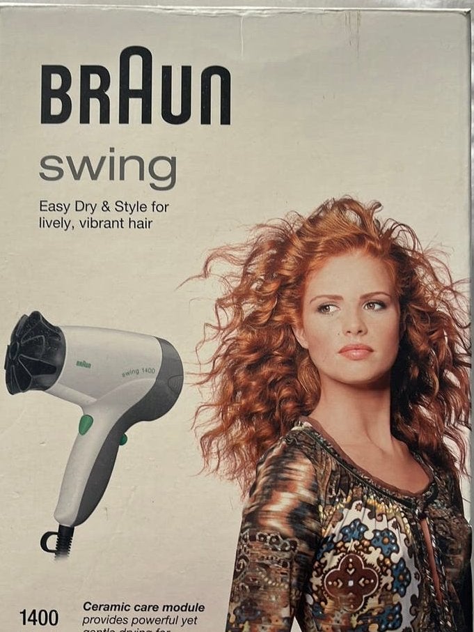 Haardroger BRAUN Swing, Ophalen of Verzenden, Zo goed als nieuw, Haarverzorging