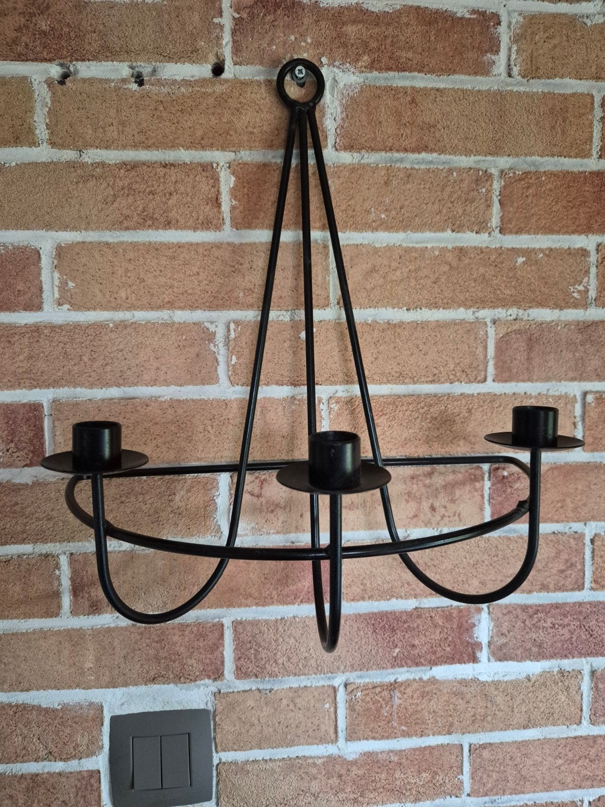 kandelaar voor 3 kaarsen om op te hangen, Tuin en Terras, Ophalen of Verzenden