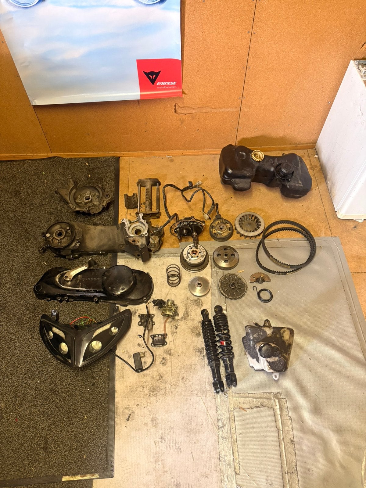Onderdelen peugeot speedfight,tkr/trekker,vivacity etc., Enlèvement, Utilisé, Bloc, Peugeot