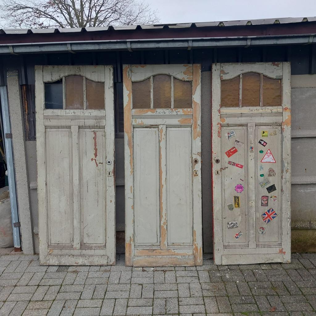 3 dezelfde deuren, Huis en Inrichting, Woonaccessoires | Deurstoppers, Ophalen, Gebruikt