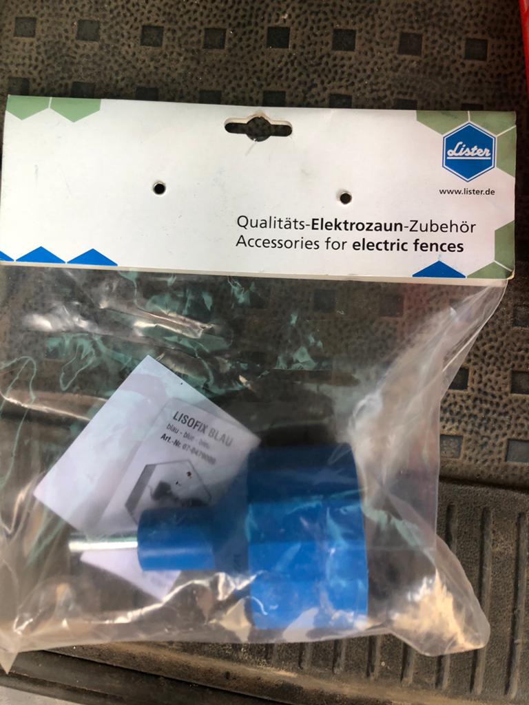 Om schrikdraadisolatoren in palen te draaien, Weidegang