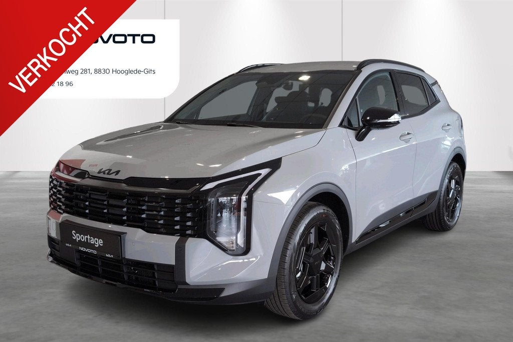 KIA Sportage 1.6 T-GDi 239 HEV AT6 BLACK EDITION, Auto's, 176 kW, 4 cilinders, 1600 cc, 124 g/km