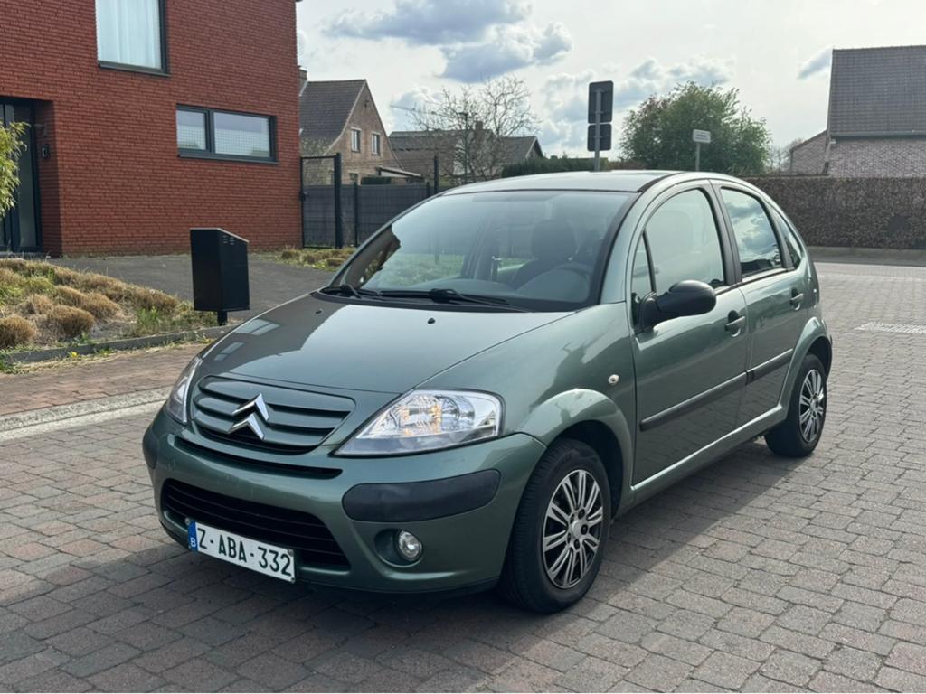 Citroen C3 , 1.1 essence , airco , 145.000 km , 08.2008 ., Autos, Citroën, Achat, Entreprise, Boîte manuelle, Noir