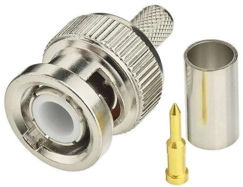 BNC Connectors, 110 stuks, , mannelijk, RG59 coax kabel, Audio, Tv en Foto, Ophalen, Nieuw, Coaxiale kabel