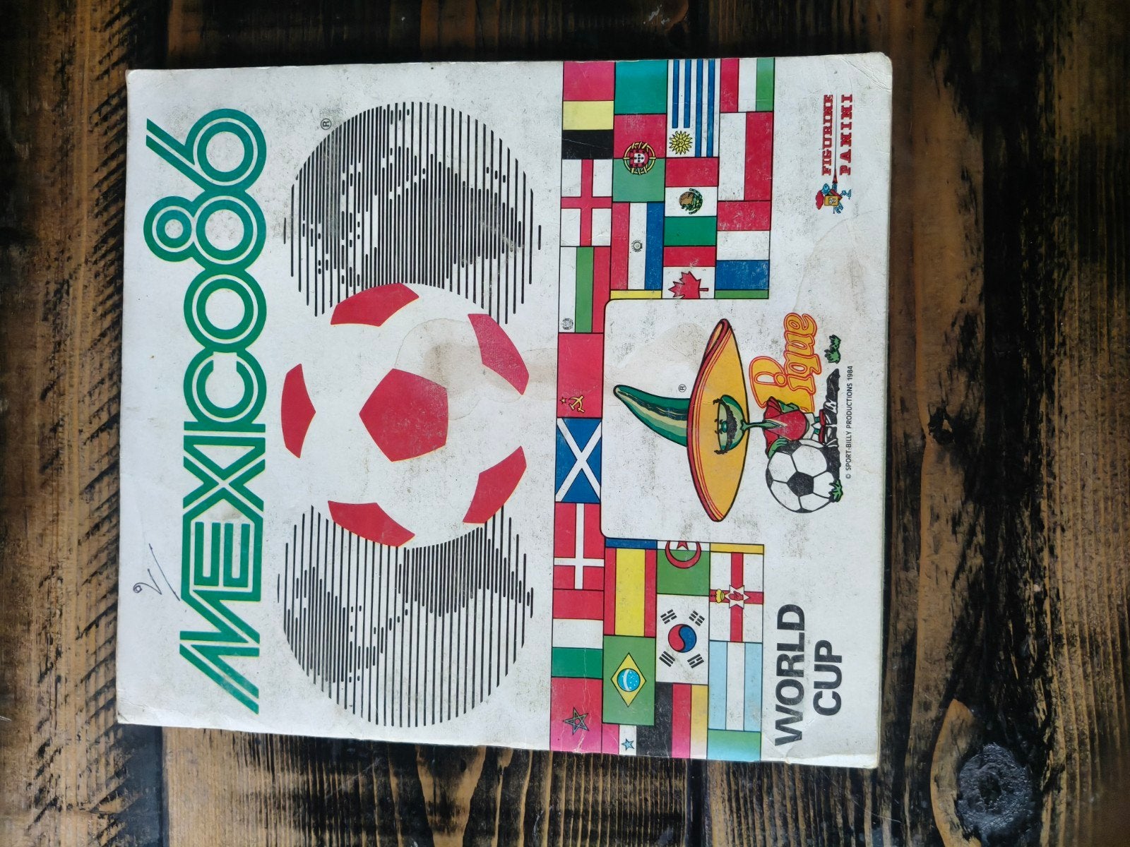 Authentiek album van Panini Mexico 86, Ophalen of Verzenden