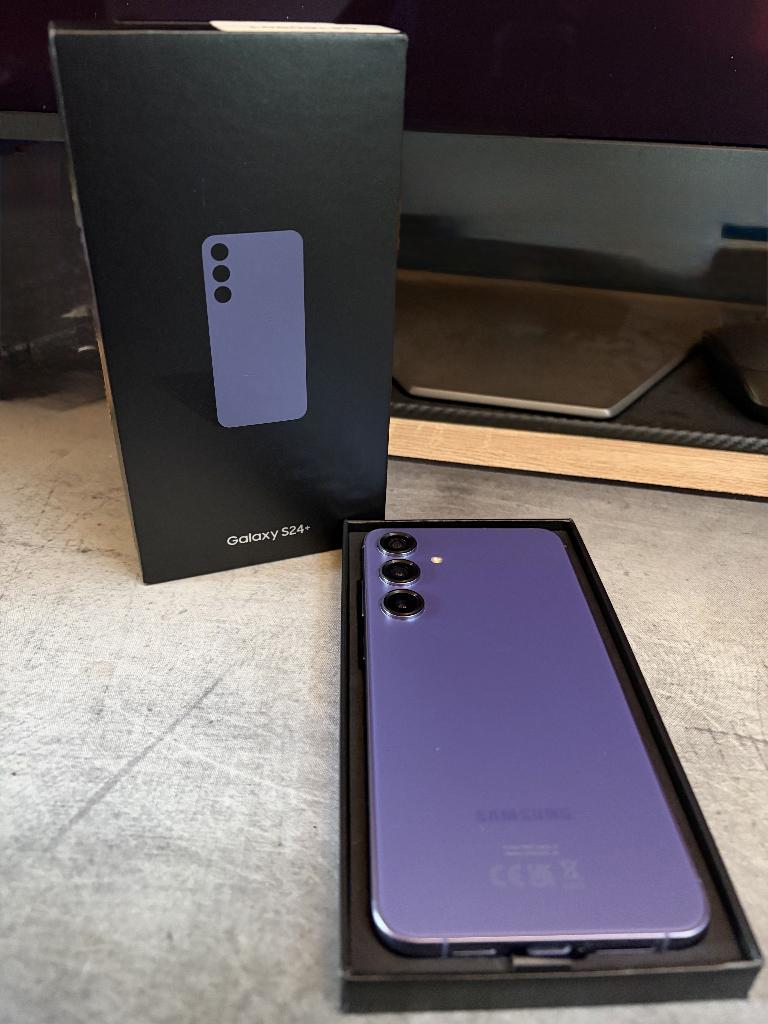 Samsung Galaxy S24+ Cobalt violet 256 GB, Télécoms, Téléphonie mobile | Samsung, Enlèvement ou Envoi, Galaxy S24, Comme neuf, Sans simlock