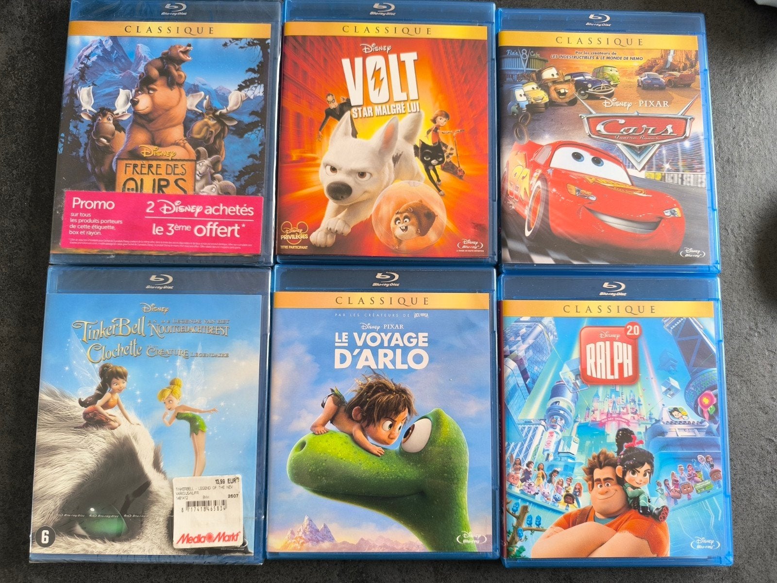 Blu ray Disney Classiques / Pixar, CD & DVD, Blu-ray, Comme neuf, Classiques, Enlèvement ou Envoi