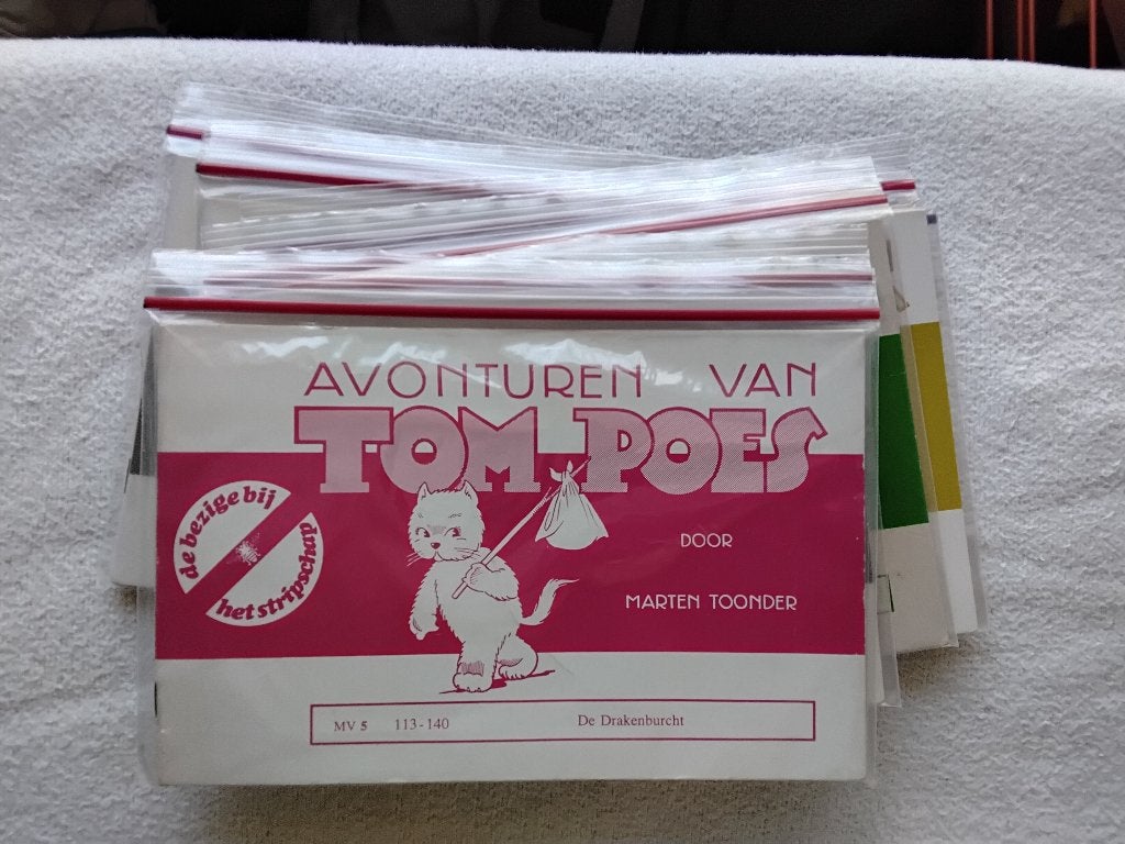 Toonder Avonturen van Tom Poes compleet, Complete serie of reeks, Ophalen of Verzenden, Zo goed als nieuw