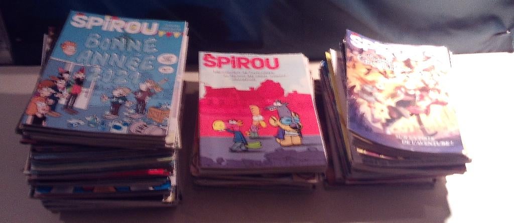 Très grand lot de bandes dessinées en français - Spirou, Série complète ou Série, Enlèvement ou Envoi, Comme neuf