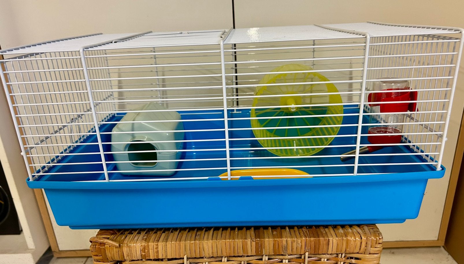 Cage pour petit rongeur avec accessoires inclus, Moins de 60 cm, Cage, Comme neuf, Hamster