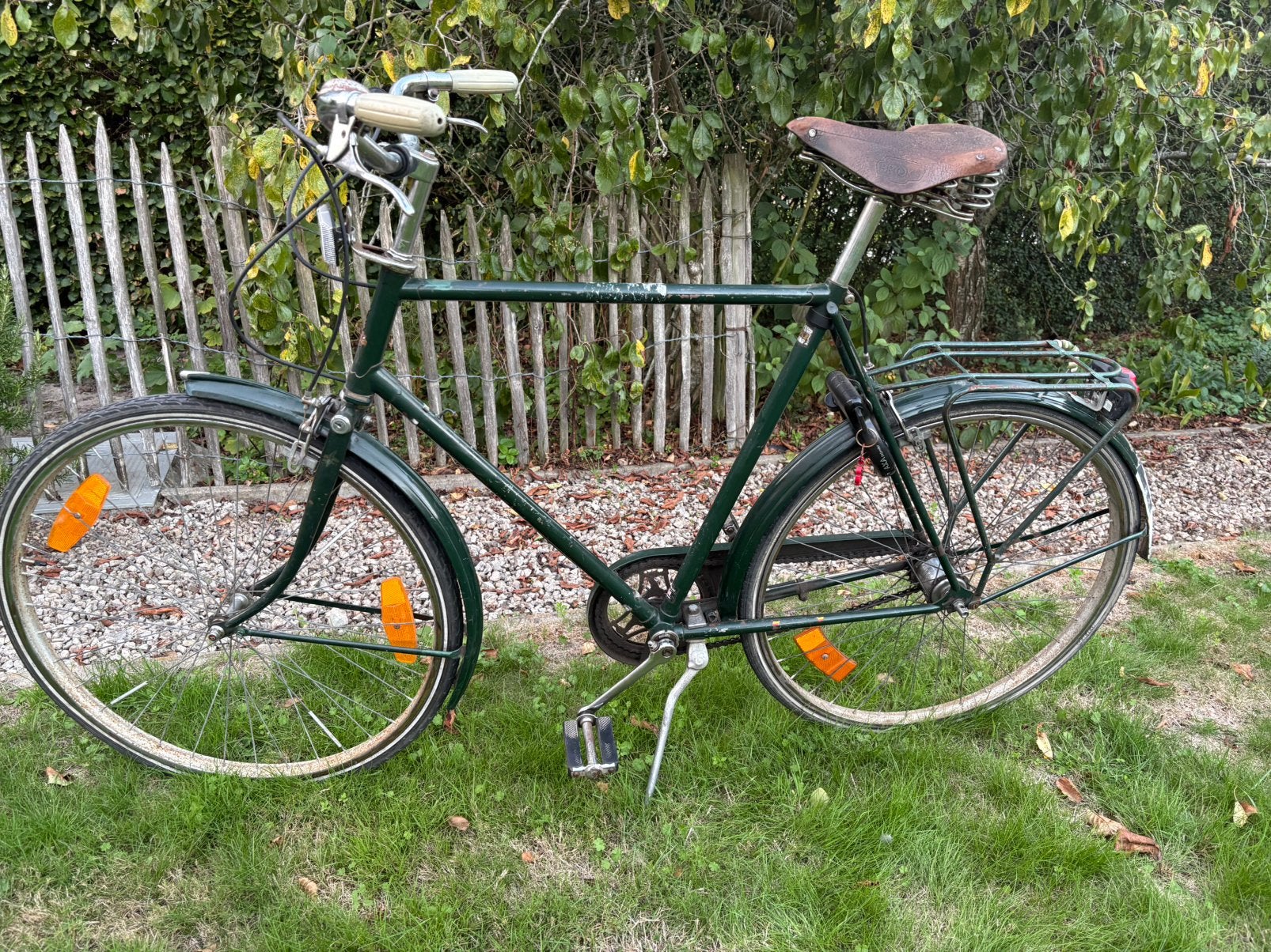 Oude heren fiets Raleigh, Enlèvement
