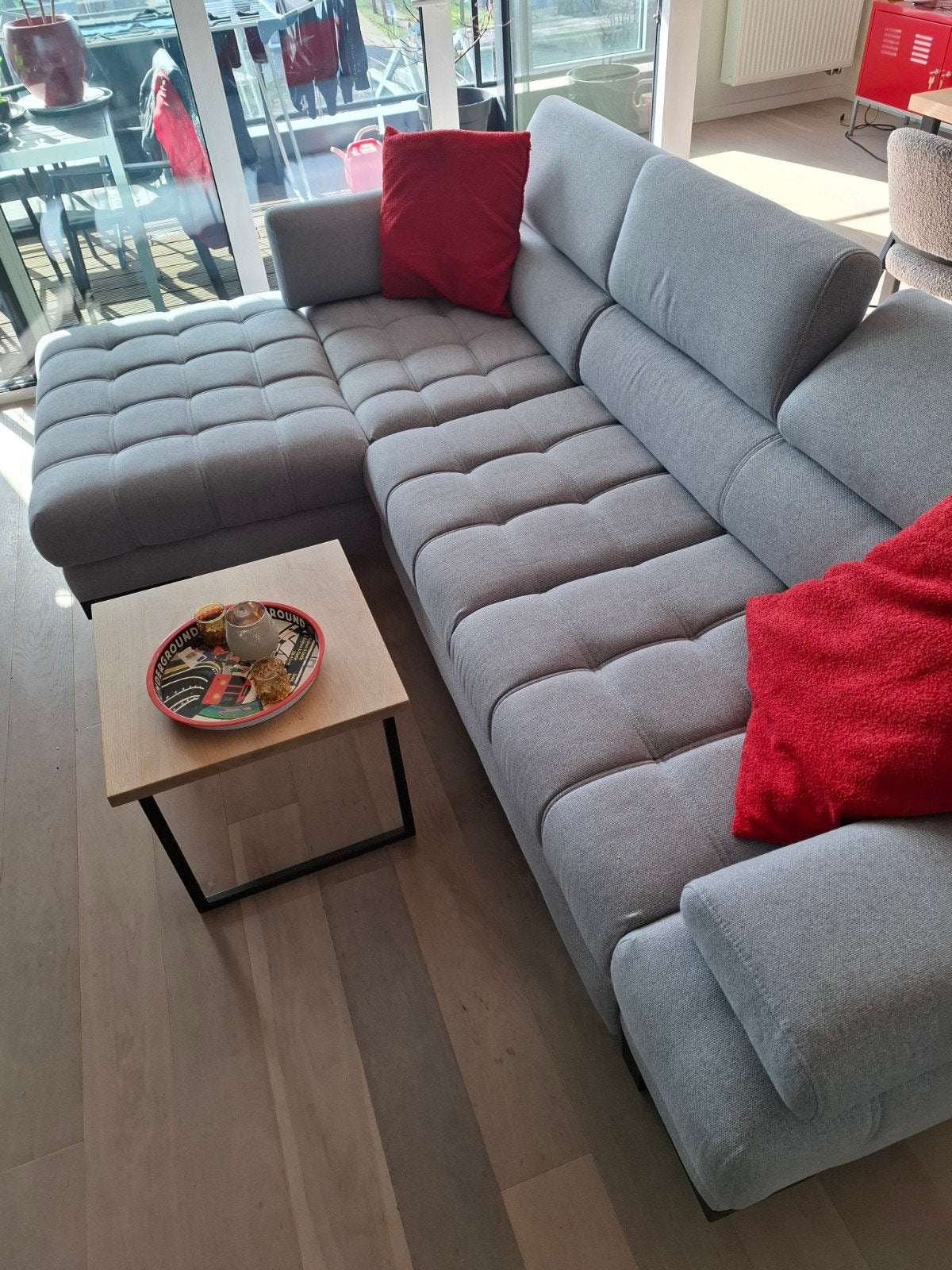 Moderne zetel, Enlèvement, Comme neuf, Tissus, Modern