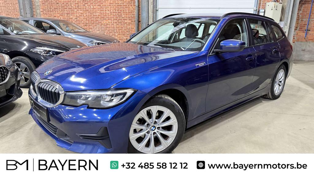 BMW 318 dA Automaat Leder LED Navi 118.000km 2020 Garantie, Auto's, BMW, Automaat, 135 pk, 4 cilinders, Blauw