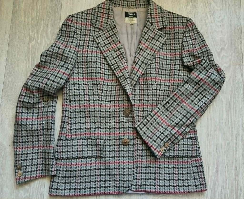 Wollen blazer Celine mt M, Maat 38/40 (M), Celine, Ophalen of Verzenden, Jasje