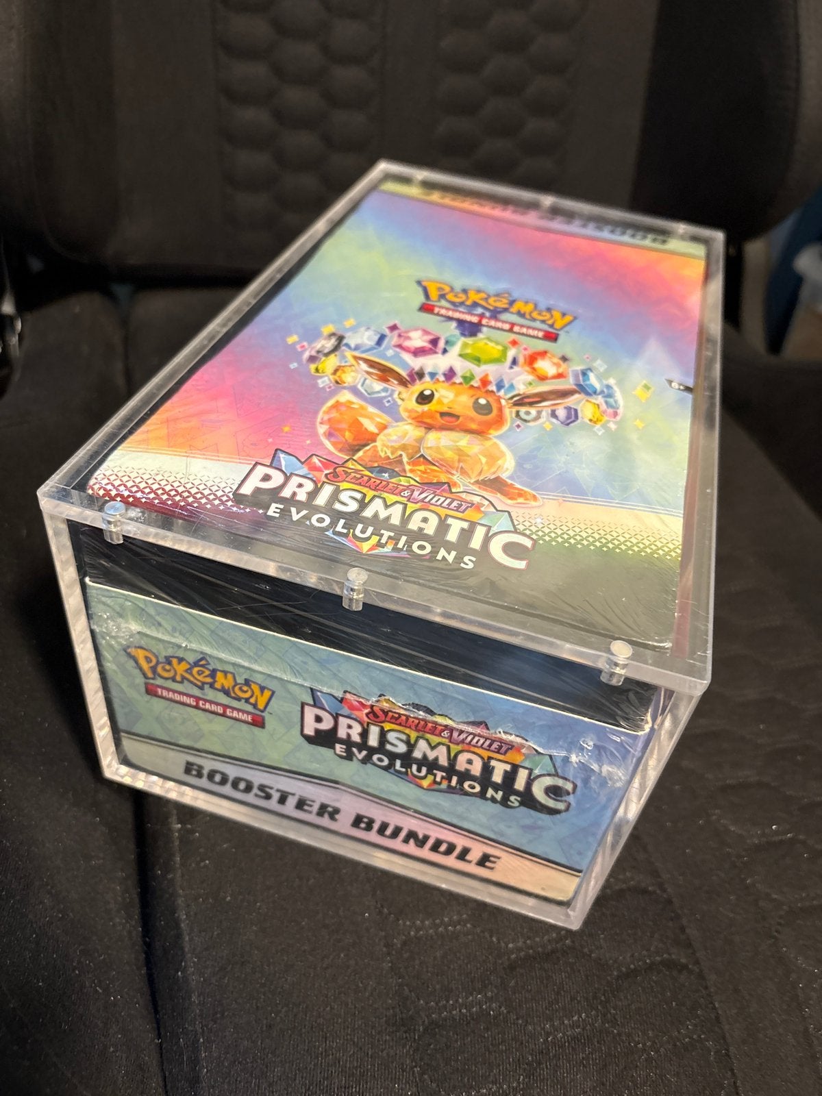 Prismetic Evolution - Booster Bundle Display Met Acryl, Ophalen, Zo goed als nieuw, Booster