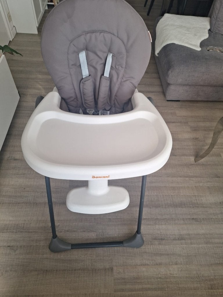 Chaise haute bébé BANINNI, Enfants & Bébés, Chaises pour enfants, Enlèvement, Utilisé, Chaise évolutive, Ceinture(s)