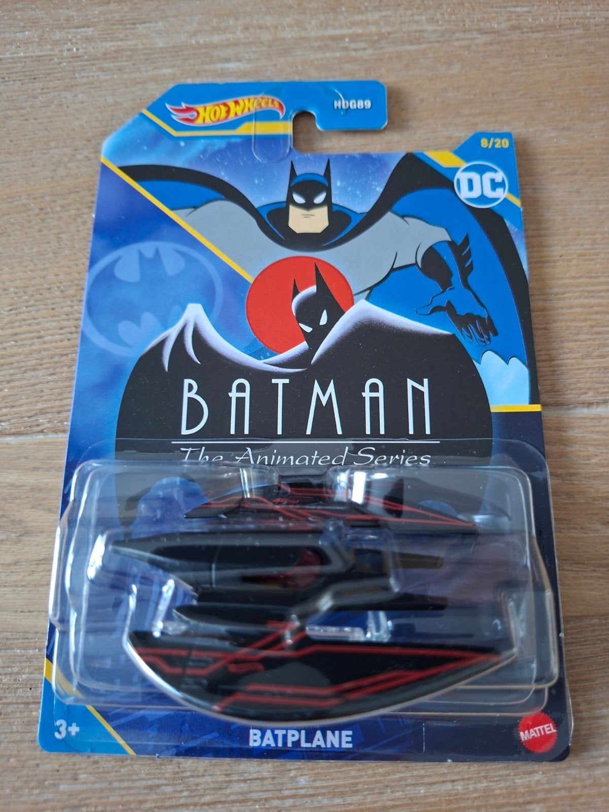 hot Wheels Batman Batplane, Ophalen of Verzenden, Nieuw, Auto, Overige merken