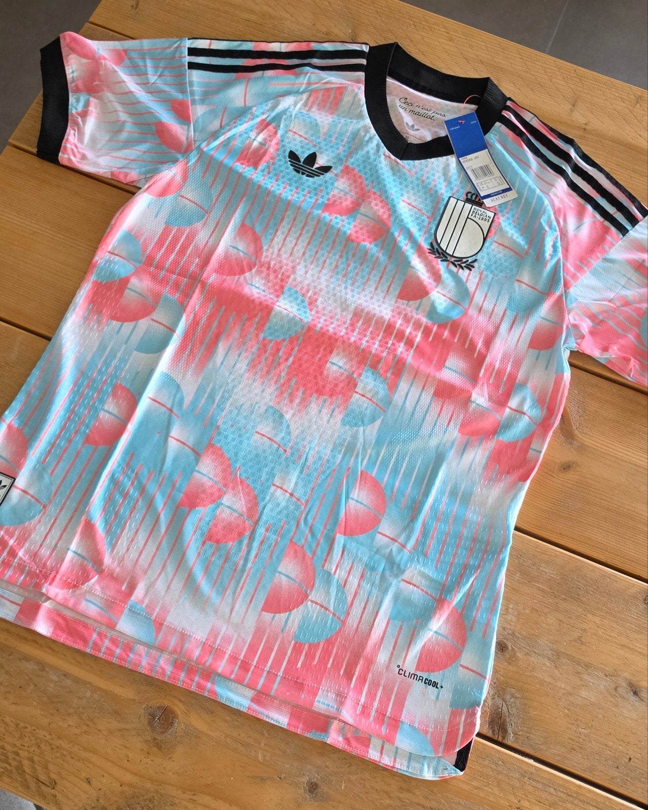 Wk Shirt Away Belgium, Enlèvement, Maillot