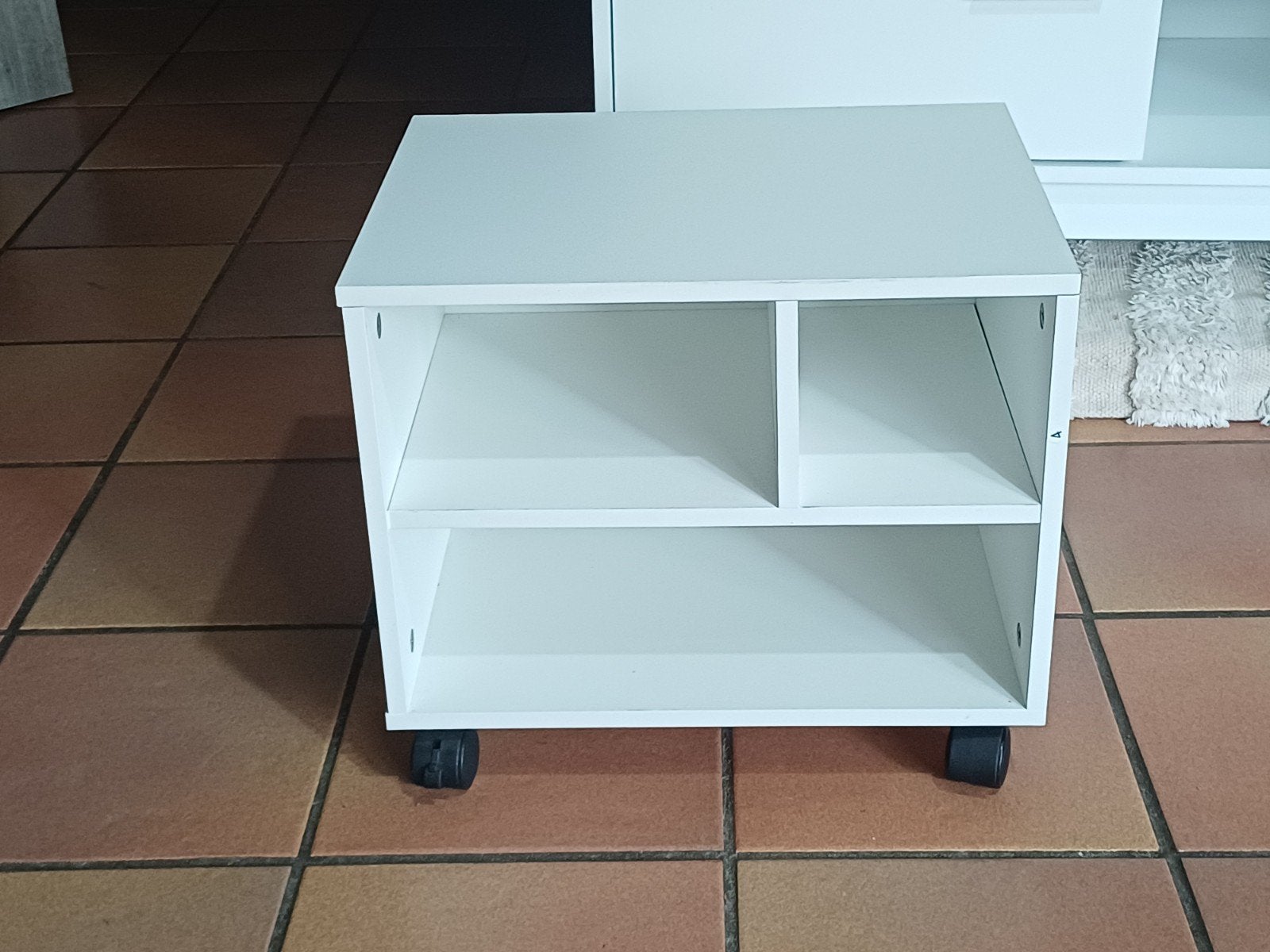 petite meuble blanc pour imprimante, Maison & Meubles, Enlèvement