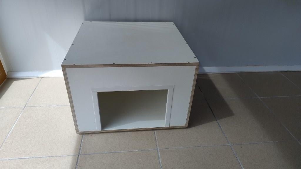 Hondenhuisje/Kattenhuisje., Dieren en Toebehoren, Ophalen, Minder dan 65 cm, Zo goed als nieuw, Minder dan 75 cm