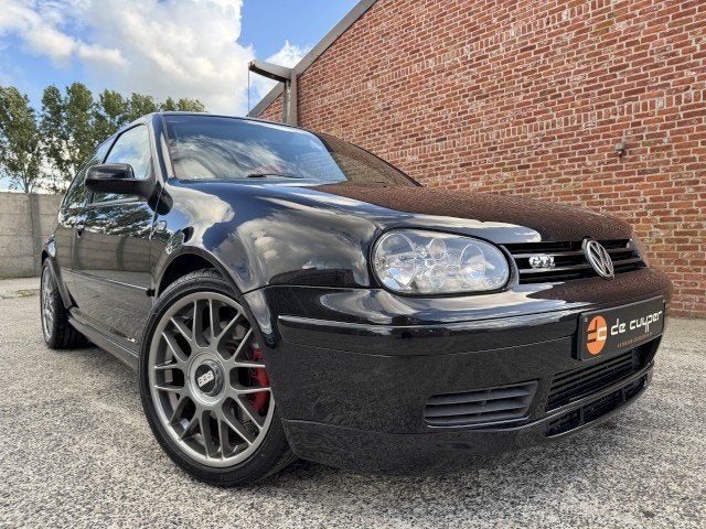 Volkswagen Golf IV GTI "25 jarhe edition" BBS/recaro/210pk !, Voorwielaandrijving, Stof, Zwart, Zwart