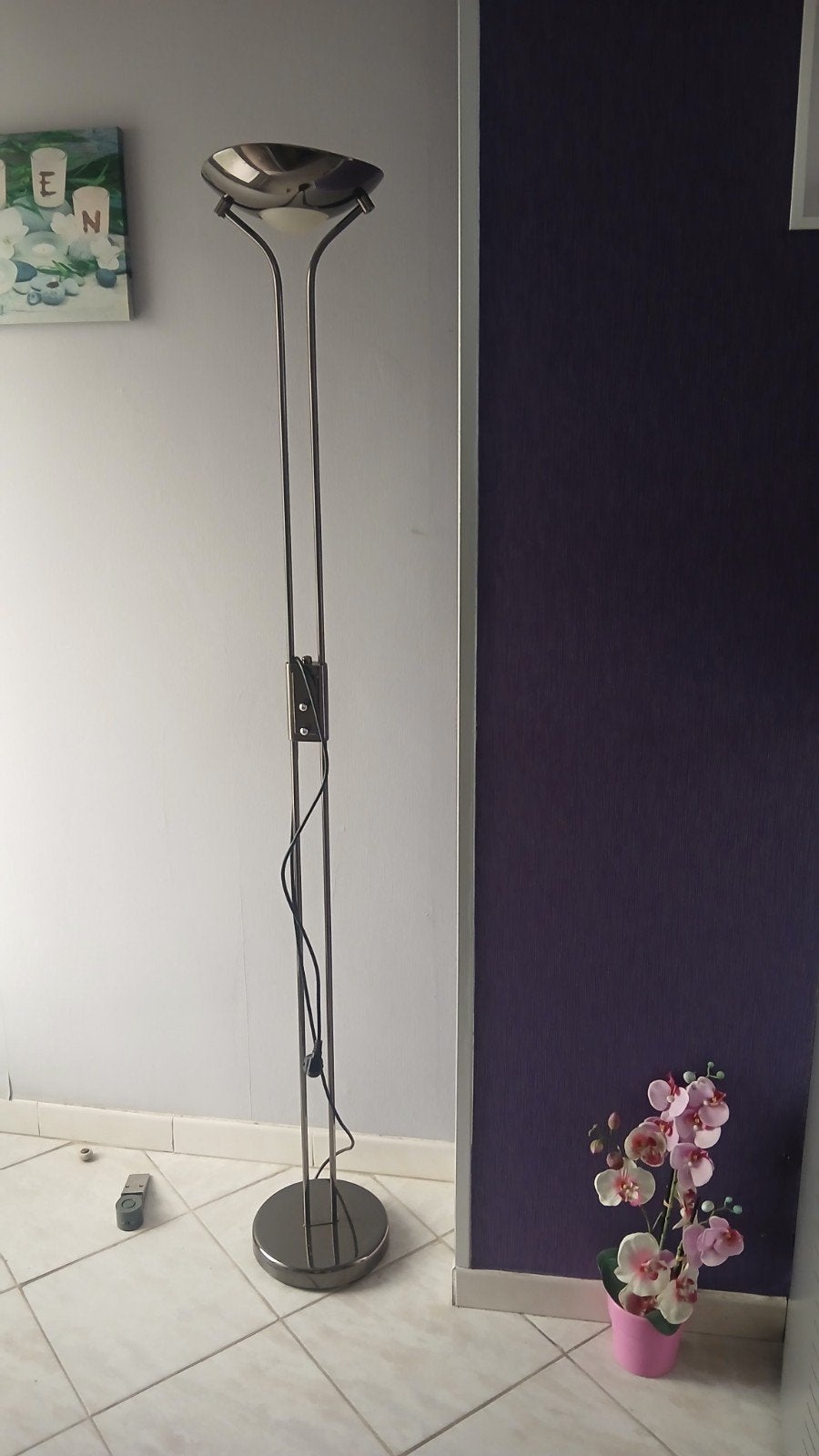 lampadaire en métal, Enlèvement
